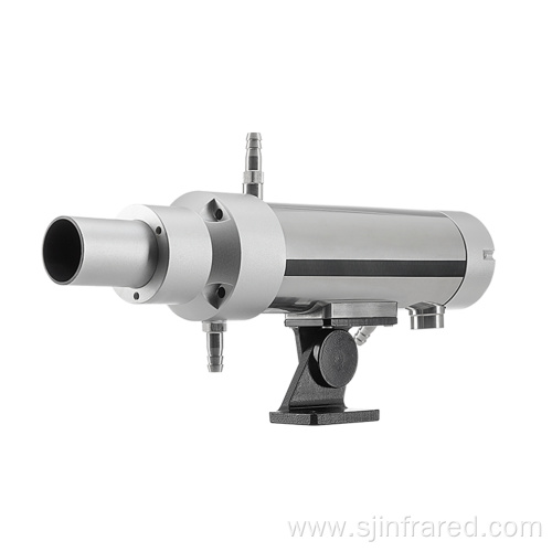 Digital laser two color infrared pyrometer gun fixed